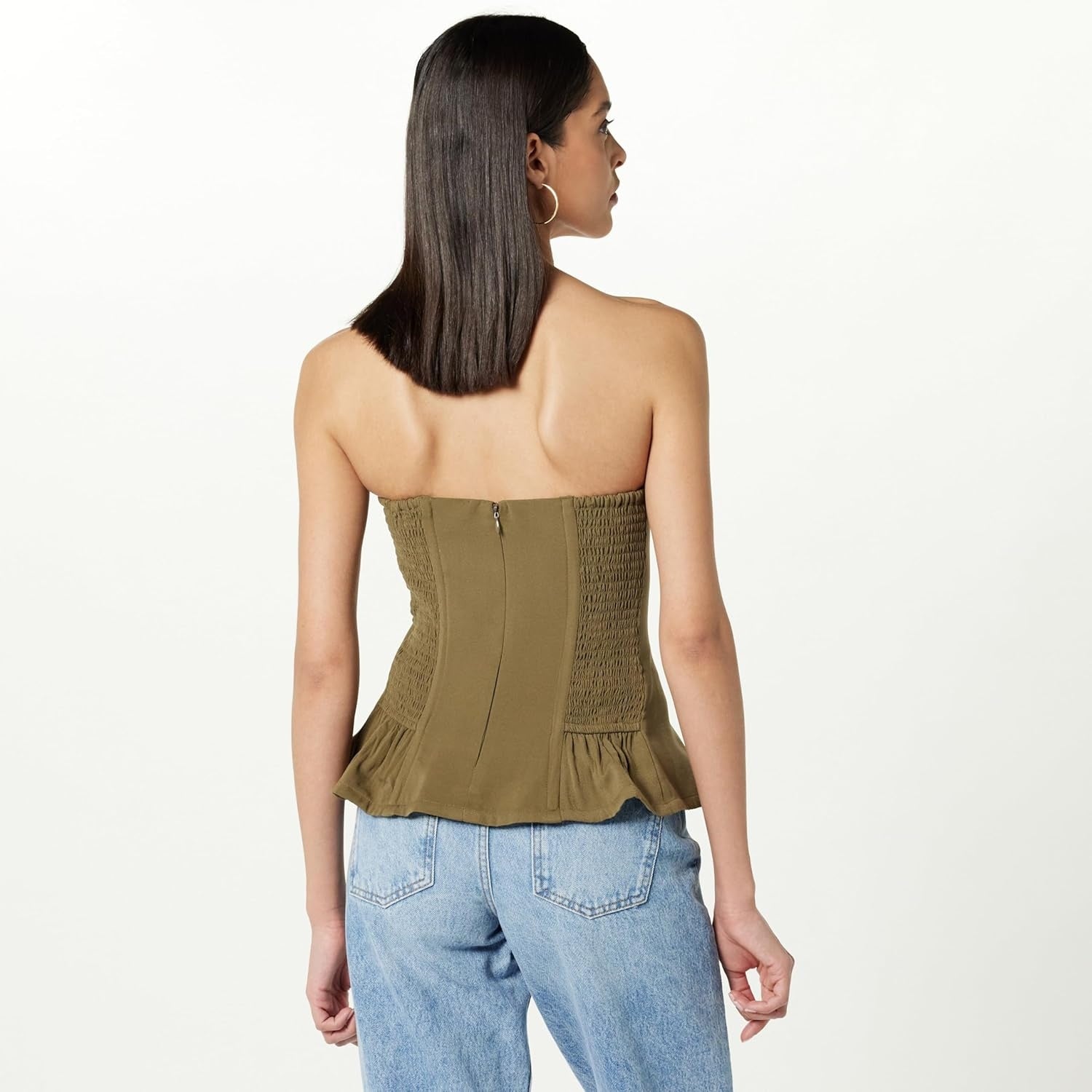 THE DROP Top corset Alejandra fara bretele femei