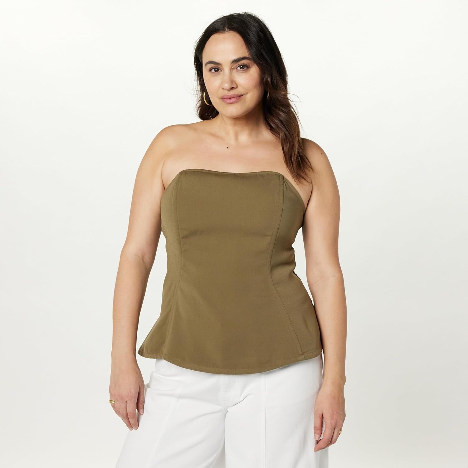 THE DROP Top corset Alejandra fara bretele femei