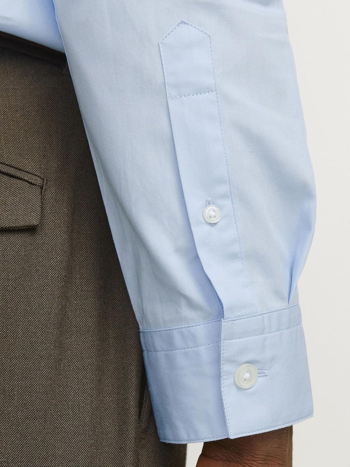 JACK & JONES Camasa casual cu maneca lunga bleu barbati