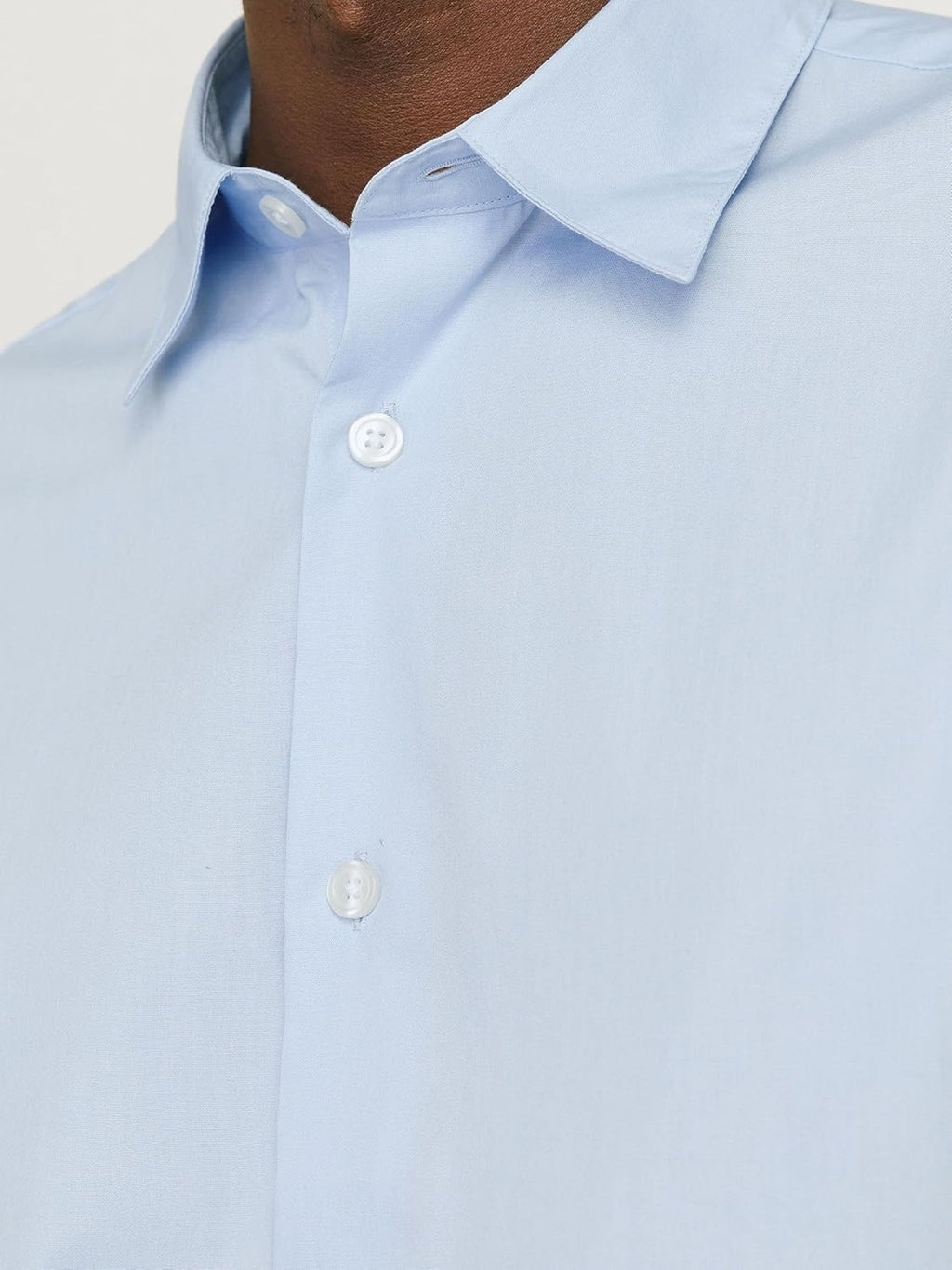 JACK & JONES Camasa casual cu maneca lunga bleu barbati