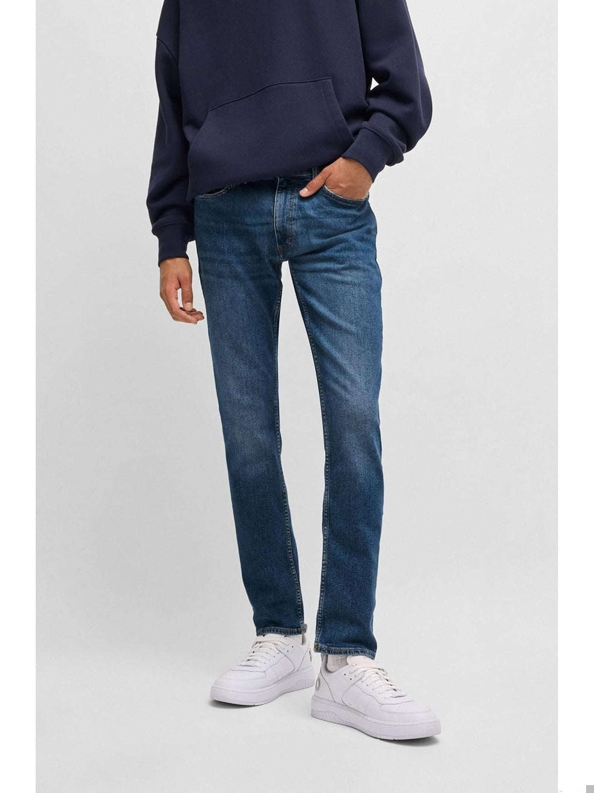 HUGO Blugi Zane Albastru inchis barbati