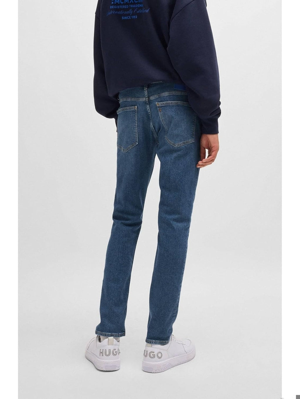 HUGO Blugi Zane Albastru inchis barbati