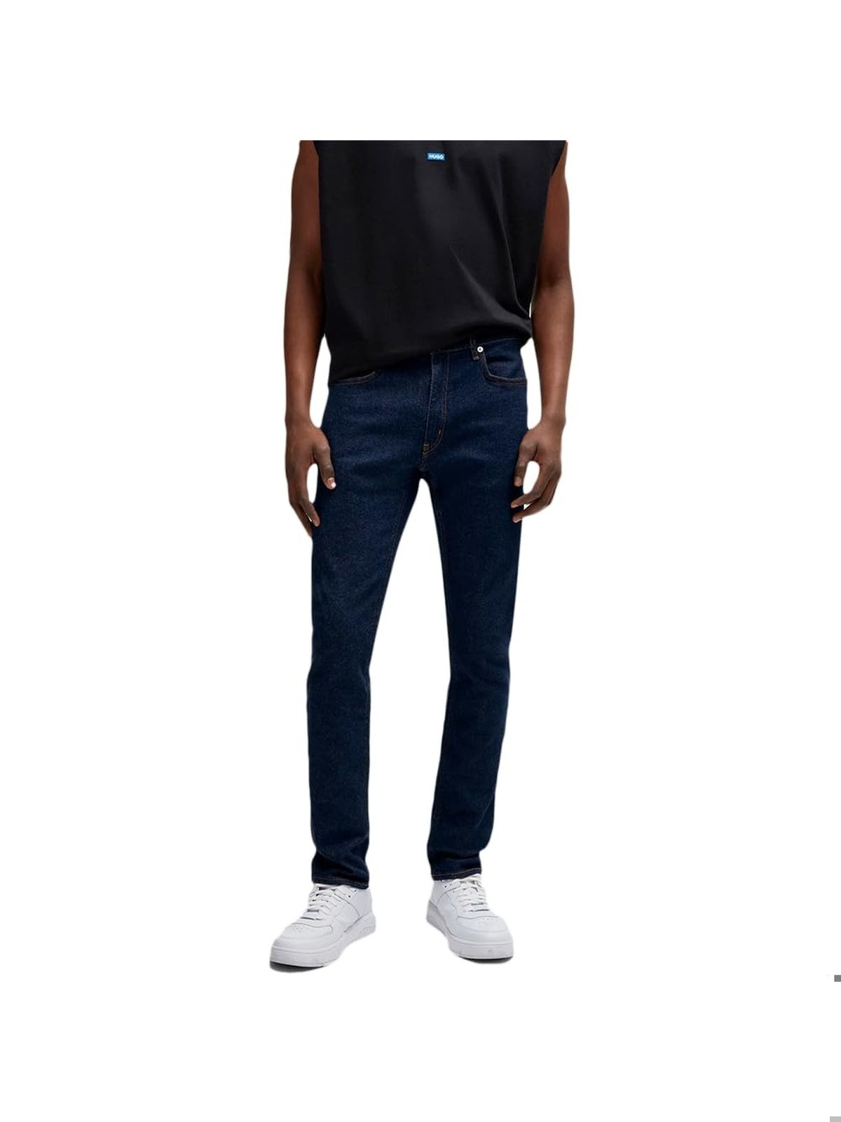 HUGO Blugi Zane Negru-albastru 28W 30L barbati