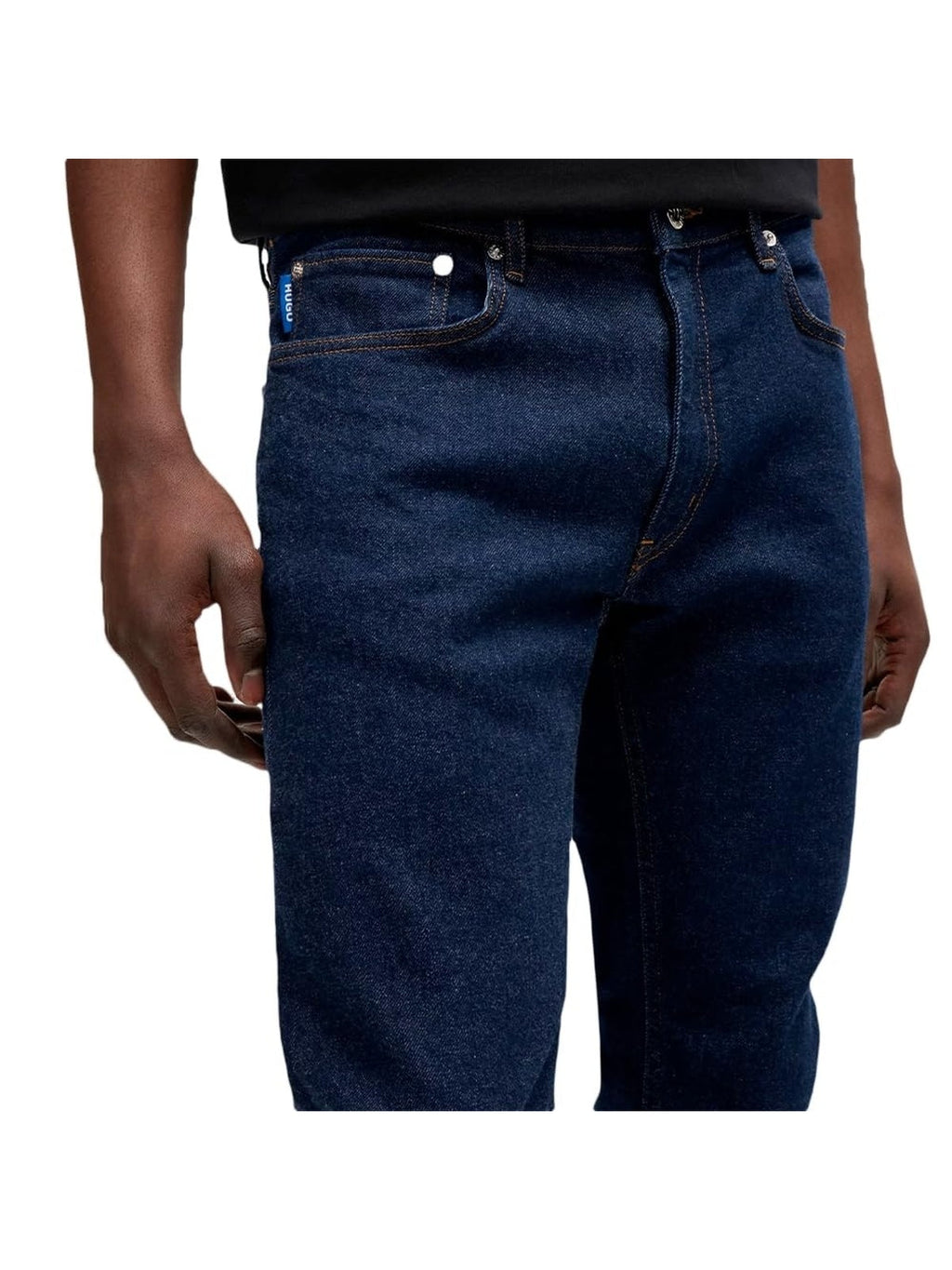 HUGO Blugi Zane Negru-albastru 28W 30L barbati