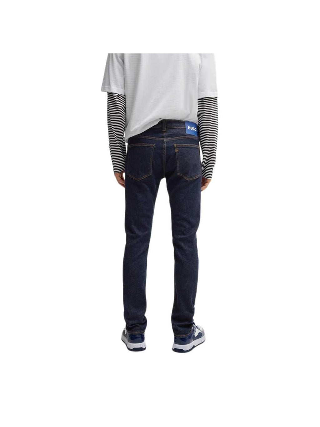 HUGO Jeans Zane Albastru inchis barbati