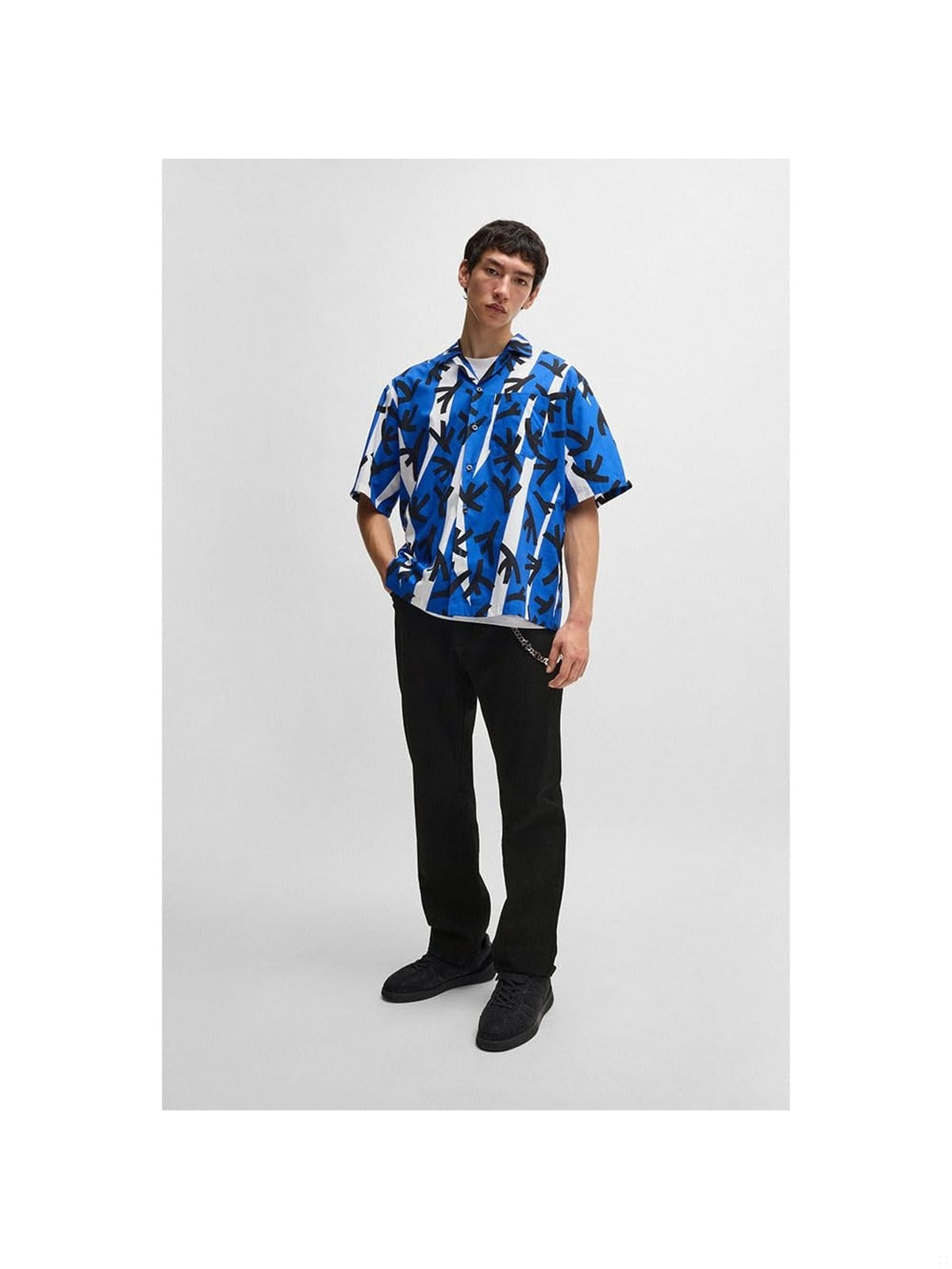 HUGO BOSS Jonah Blugi negru barbati