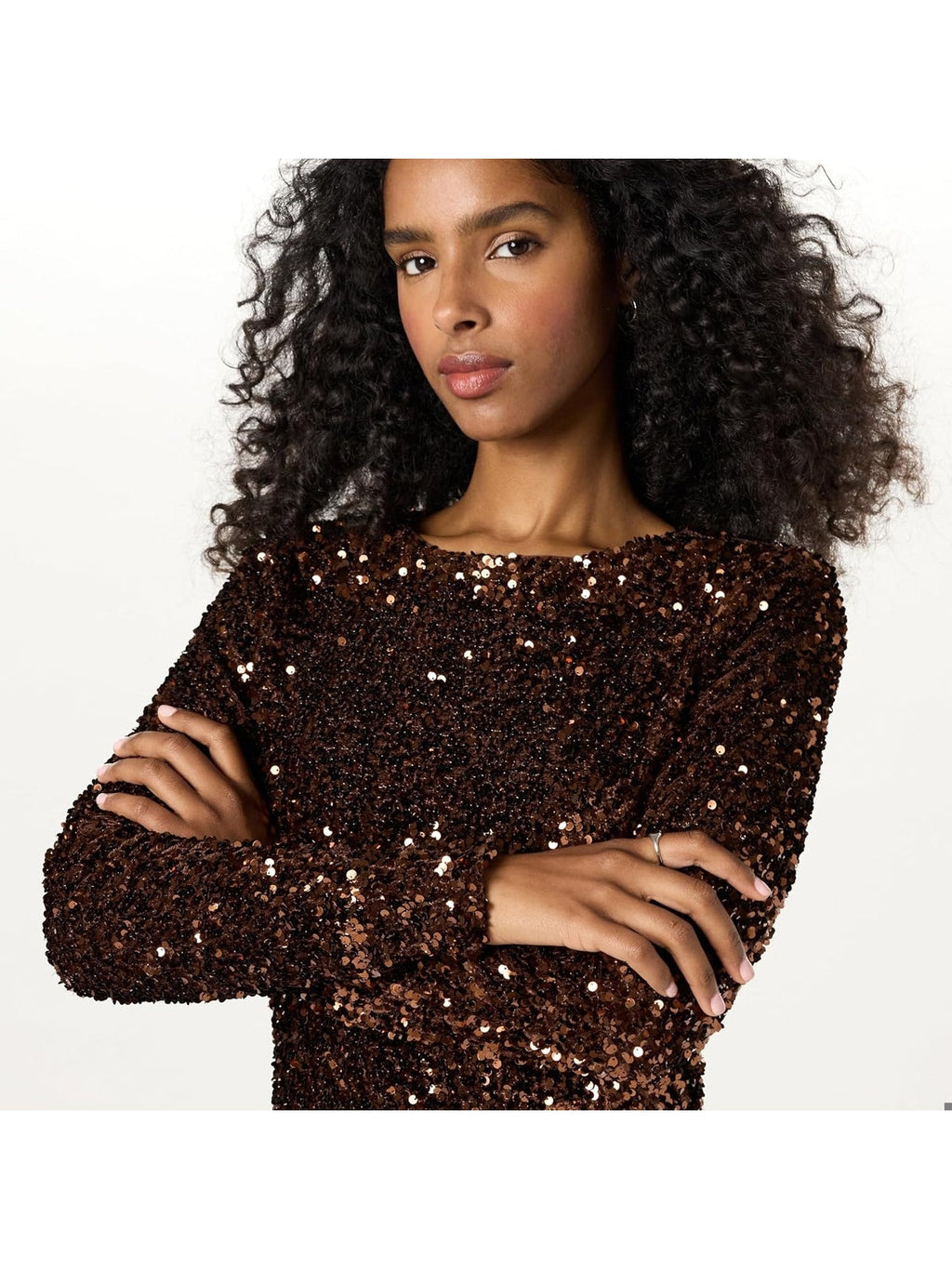 THE DROP Luz Rochie scurta cu paiete femei