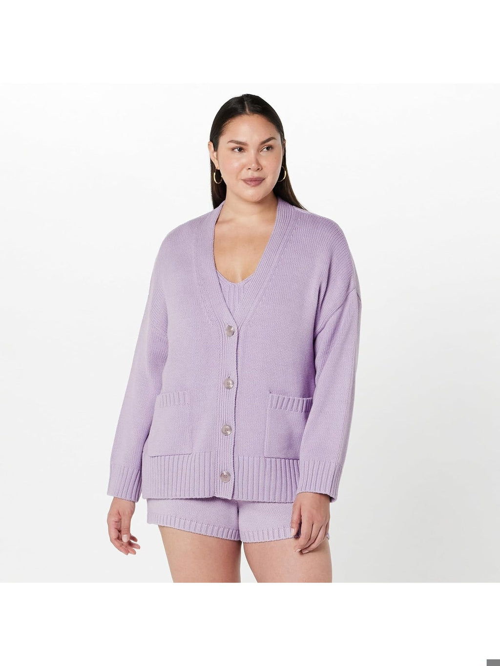 THE DROP Cardigan model oversize femei