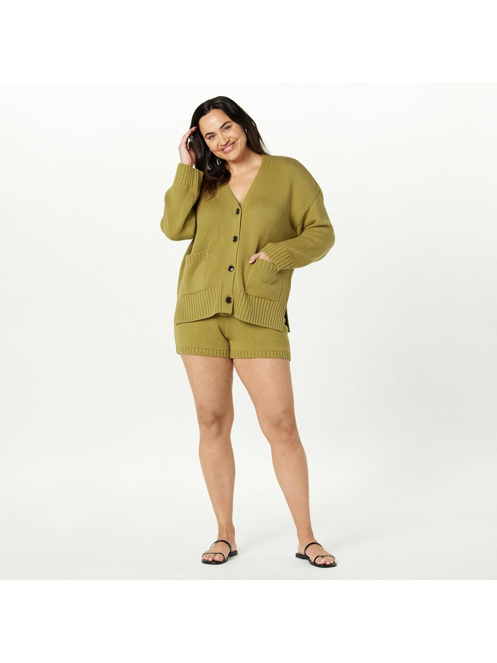 THE DROP Cardigan model oversize femei