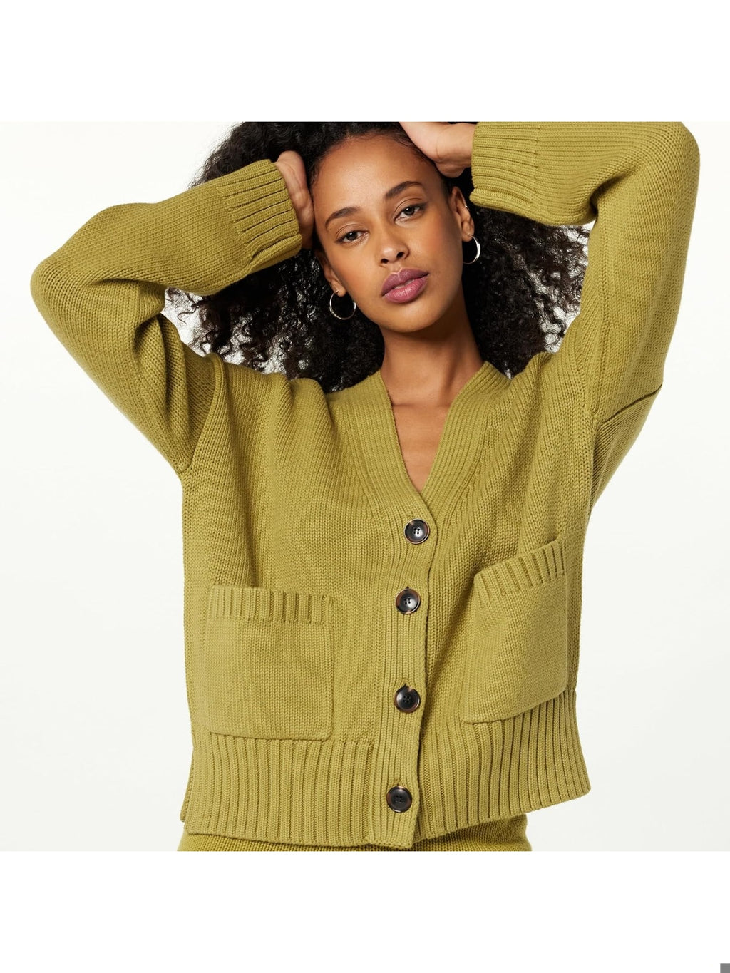 THE DROP Cardigan model oversize femei