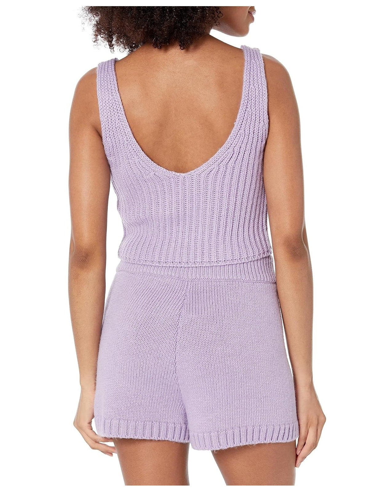 THE DROP Maieu Tricotat Cropped Sweater femei