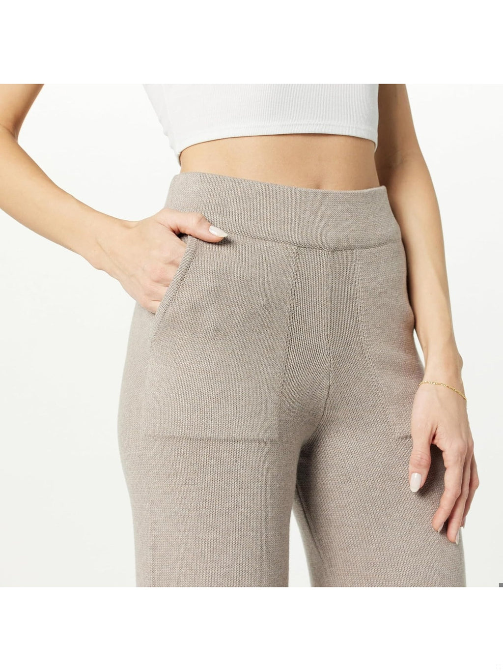 THE DROP Pantaloni largi Cynthia femei