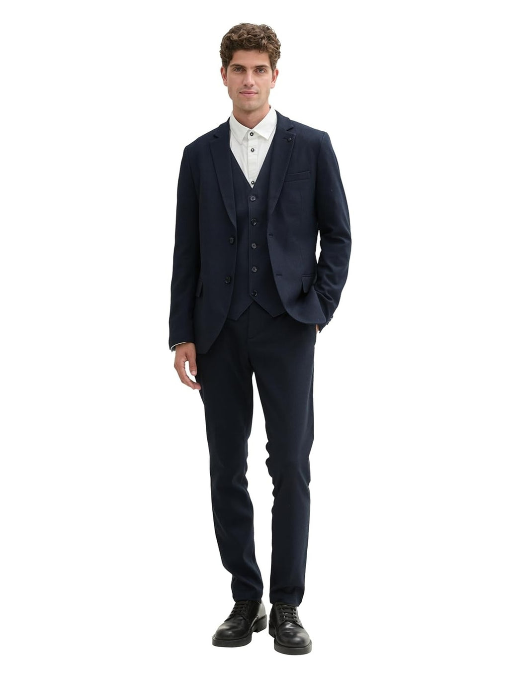 TOM TAILOR Sacou albastru marin barbati