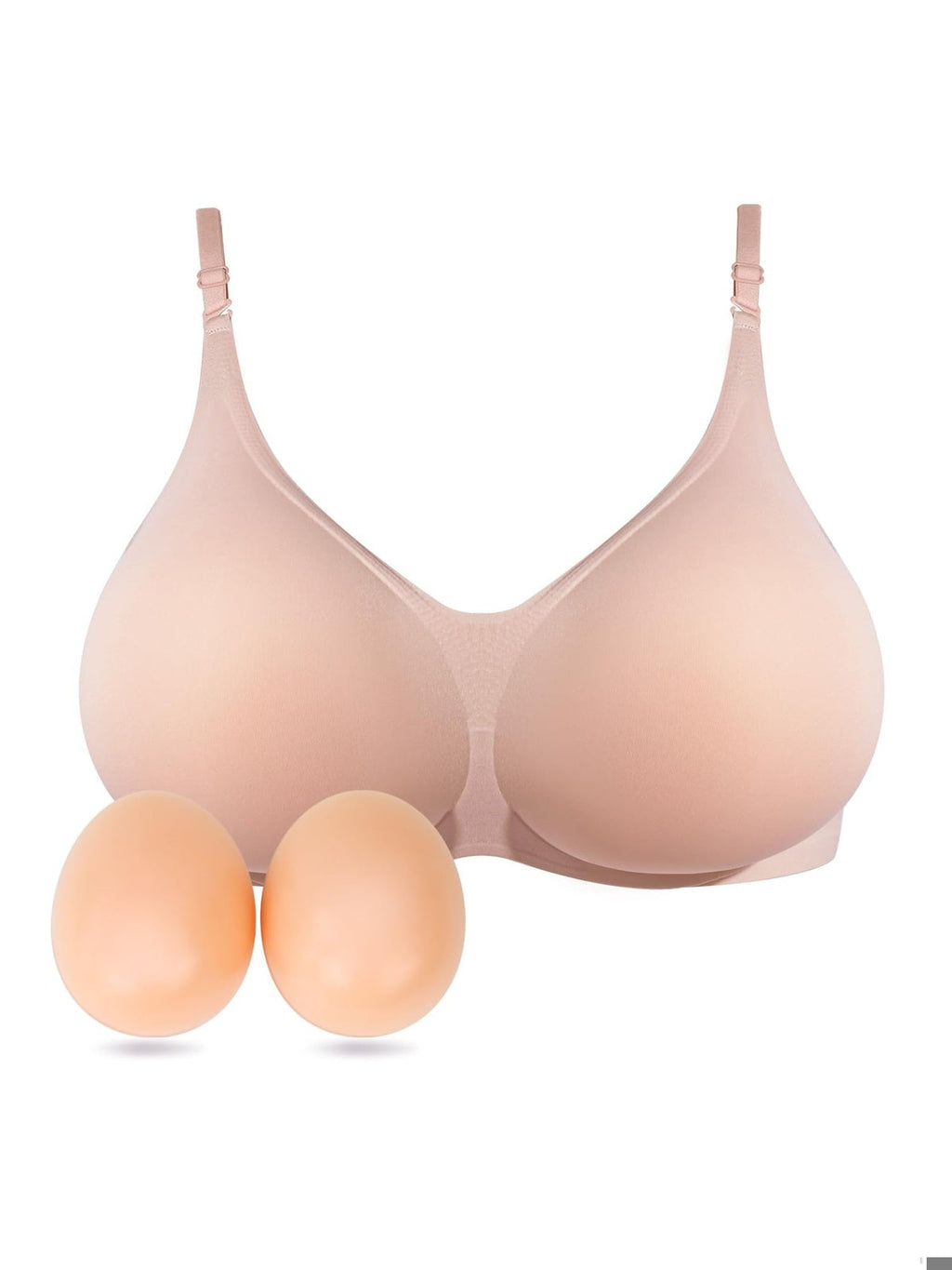 LERVANLA Sutien cu forma de san din silicon pentru travestiti mastectomie efect marire sani