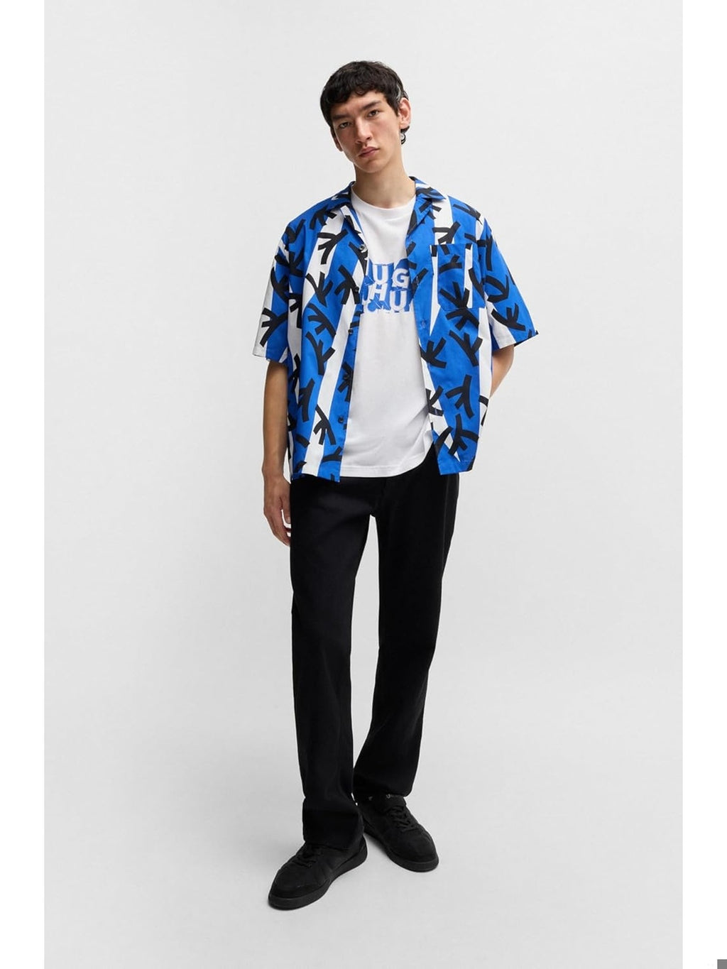 HUGO BOSS Nafralo Tricou Alb barbati