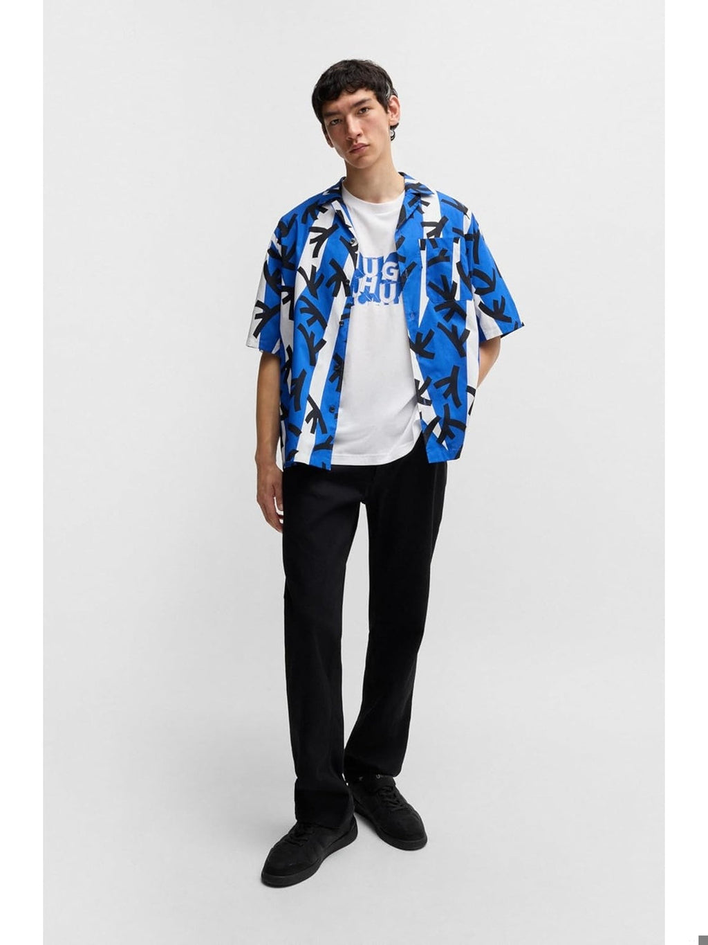 HUGO BOSS Nafralo Tricou Alb barbati