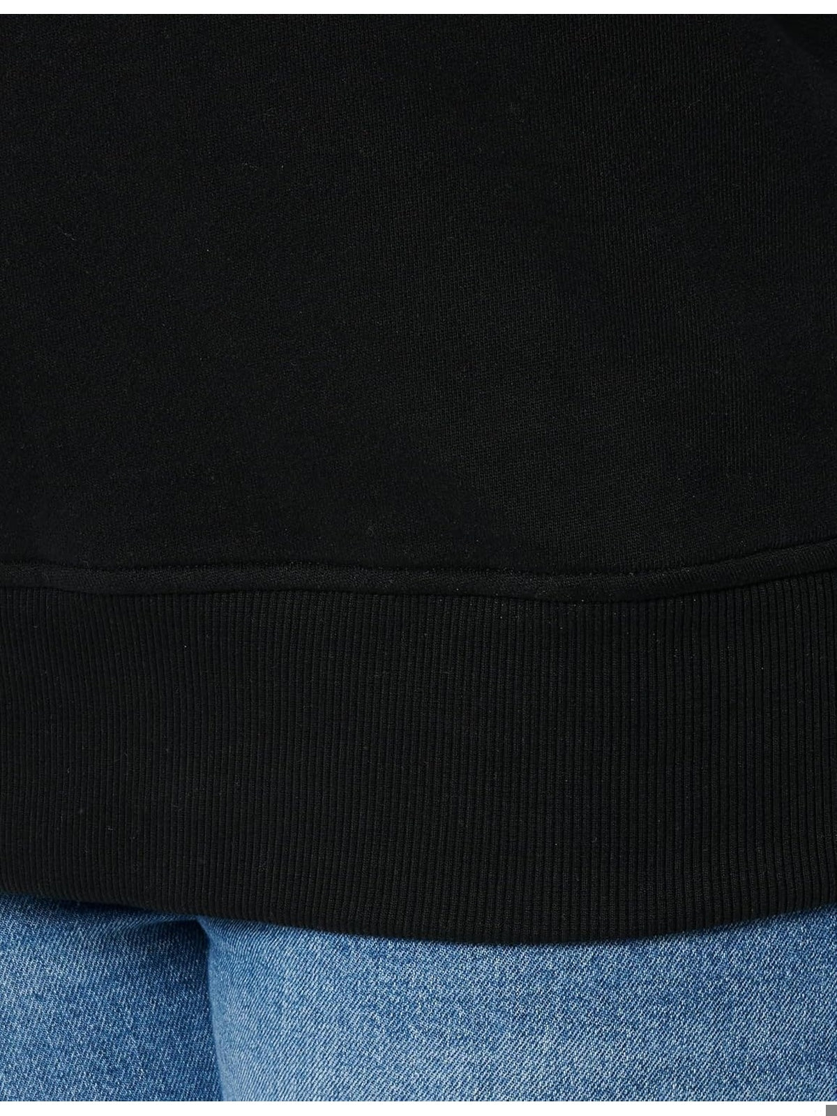 BOSS Hanorac Etea supradimenasionat Negru unisex