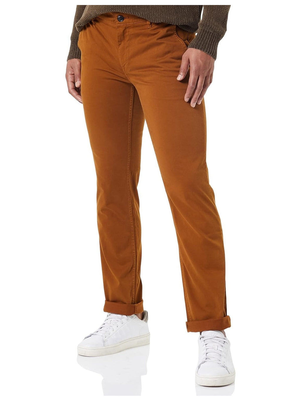 HUGO BOSS Pantaloni Chino Slim bej deschis barbati