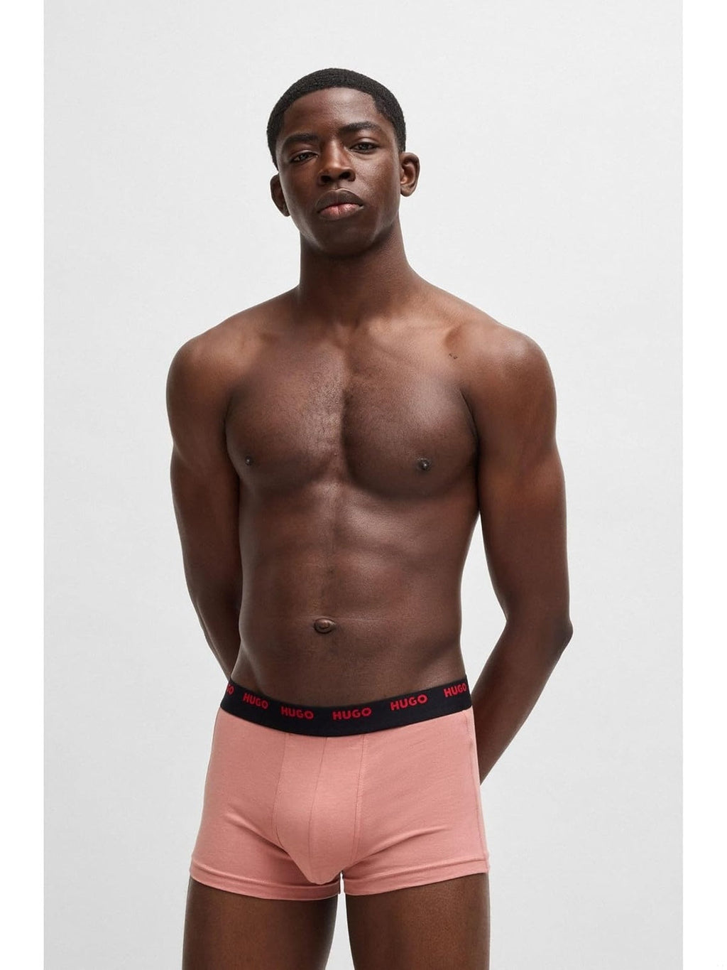 HUGO BOSS Set Boxeri Bucati multicolor(pink/negru/verde/bleumarin) barbati