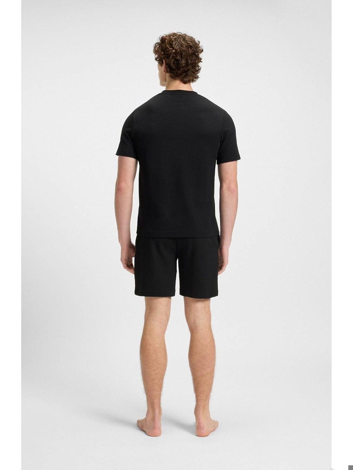 HUGO Lounge Austin Tricou negru barbati