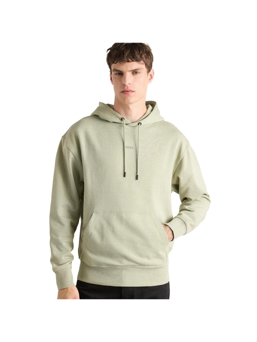 HUGO BOSS Hanorac wesmallhood verde-olive barbati