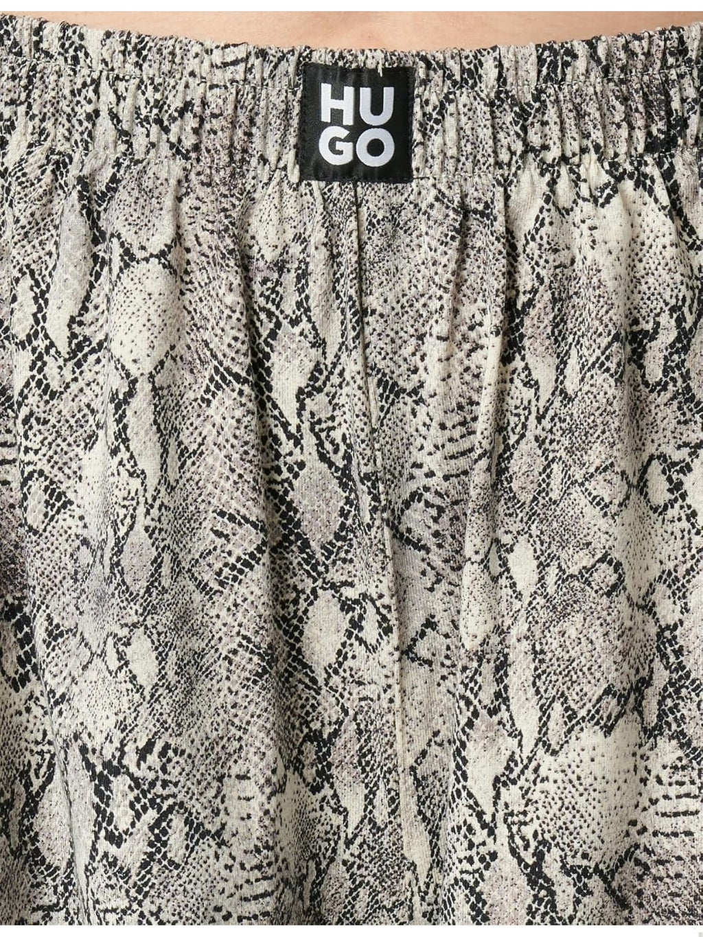 HUGO Pantaloni scurti de pijama roz-logo femei