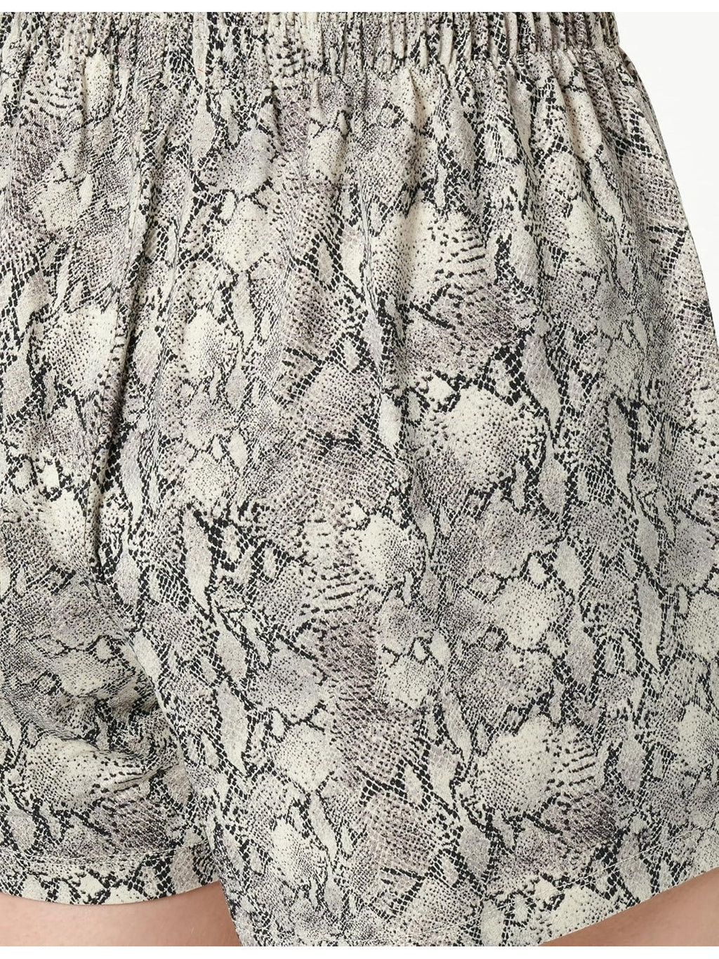 HUGO Pantaloni scurti de pijama snake-gri femei