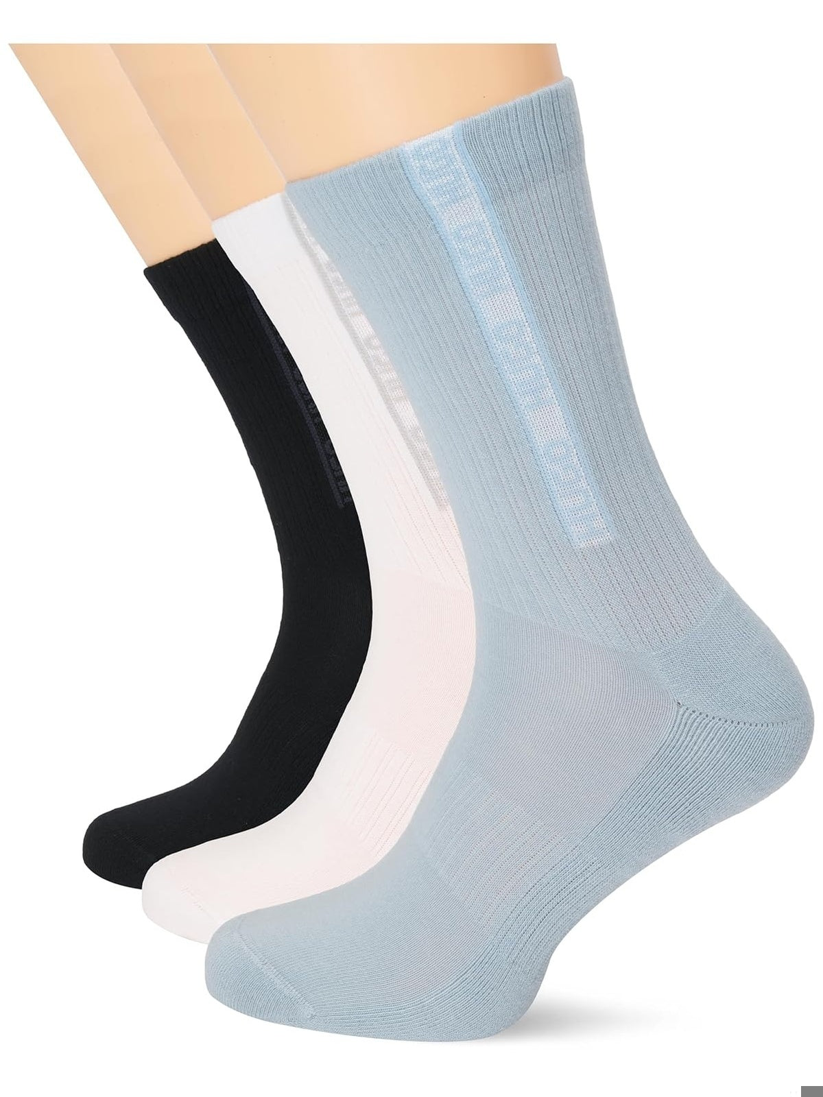 HUGO Sosete lungi Set 3 perechi alb/rosu/negru barbati