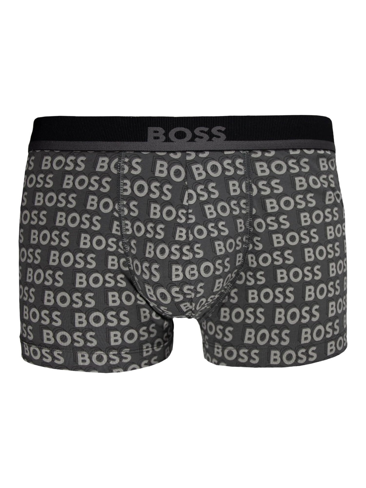 HUGO BOSS Boxeri trunk 365 imprimeu floral negru/albastru