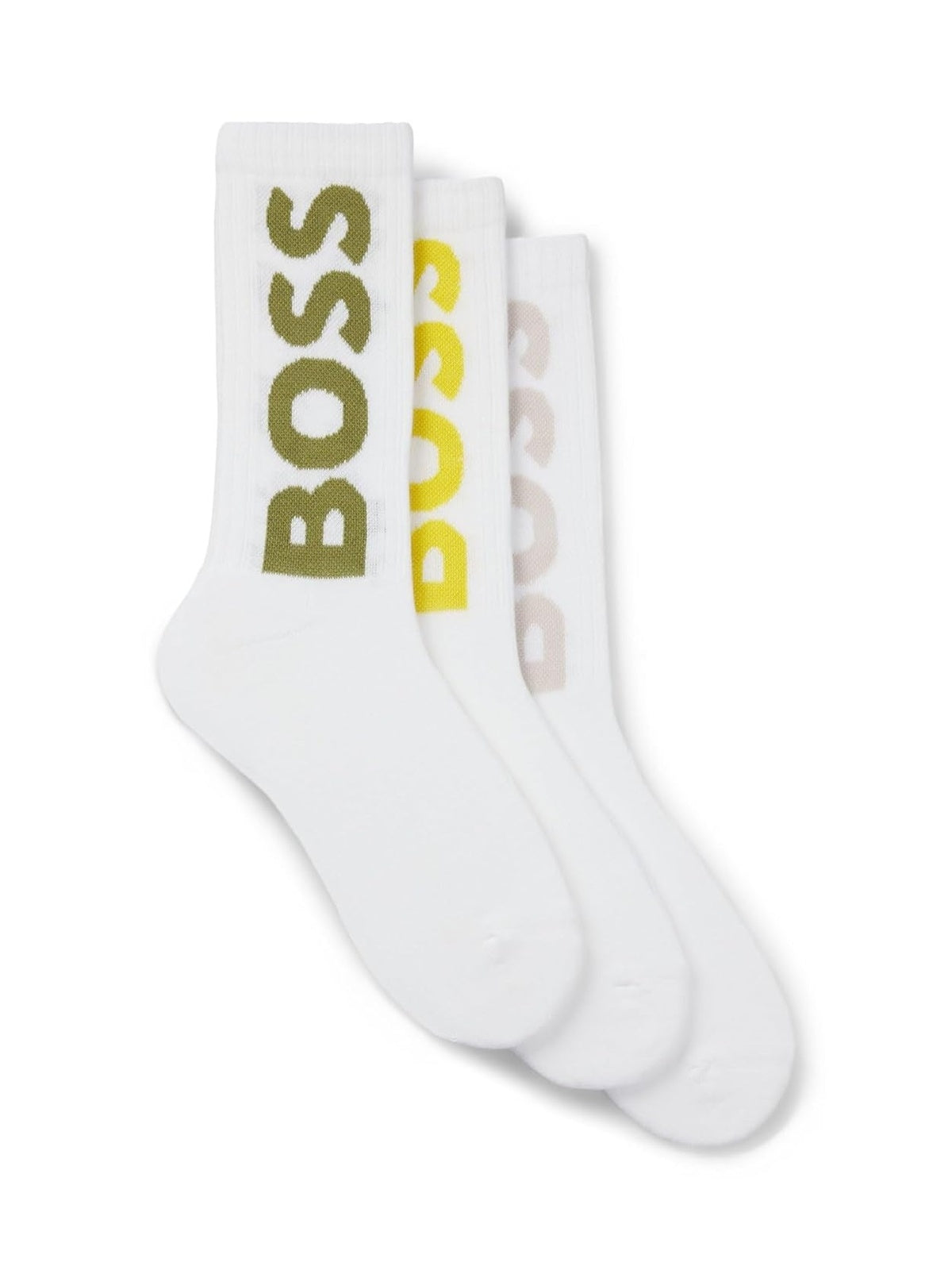 BOSS Set boxeri 3P QS Rib Logo barbati