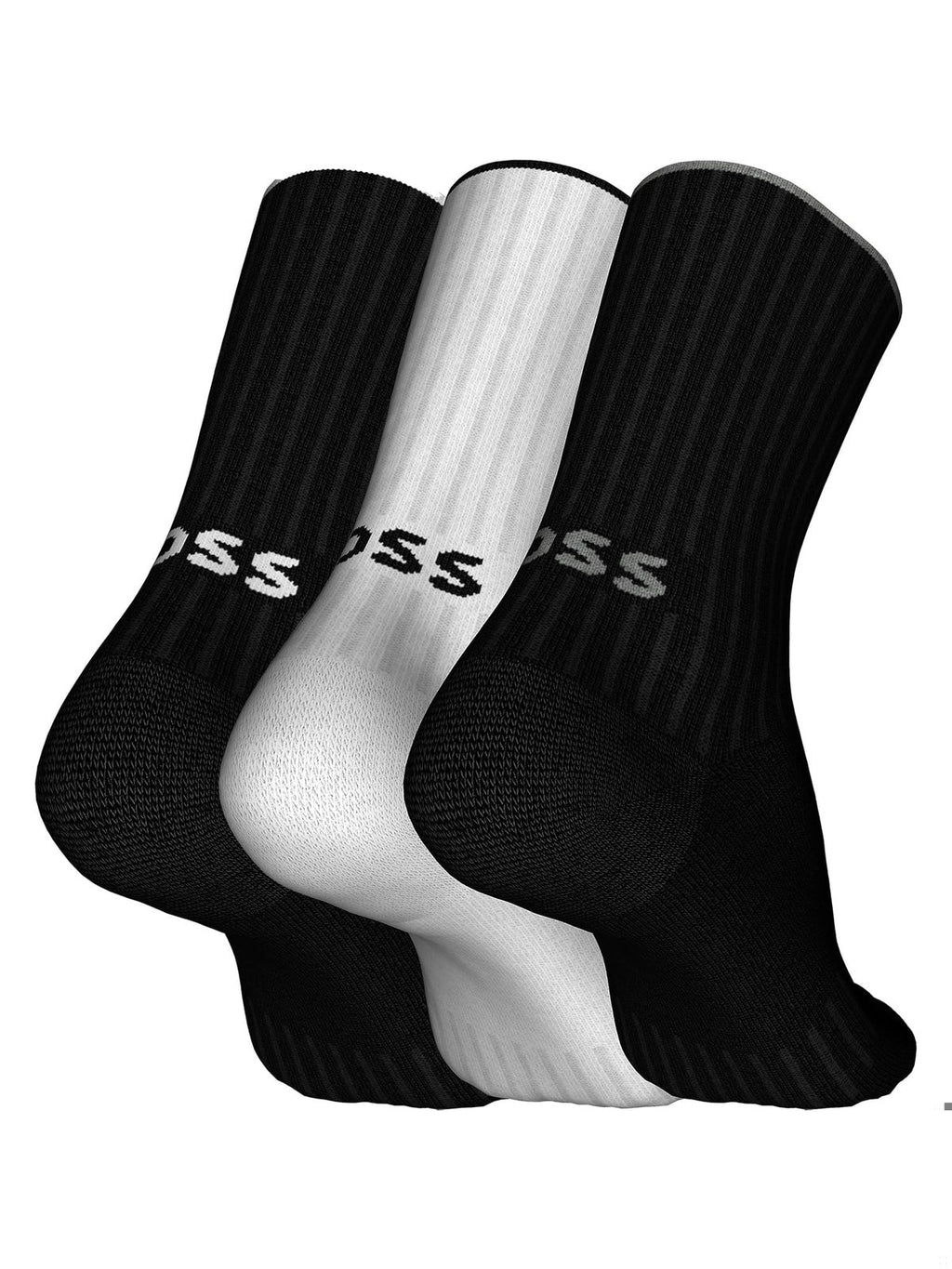 HUGO BOSS Sosete perechi cu inscris Boss multicolor (galben/olive/gri) barbati