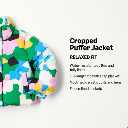 AMAZON ESSENTIALS Geaca scurta matlasata cu fermoar fete