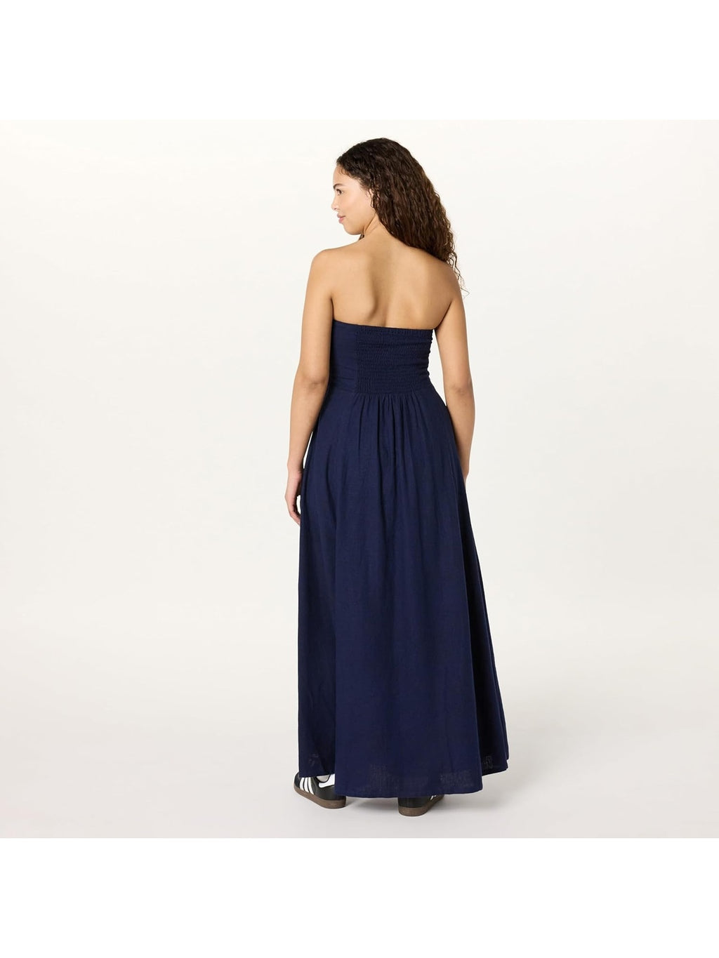 THE DROP Rochie lunga fara bretele Carlota femei