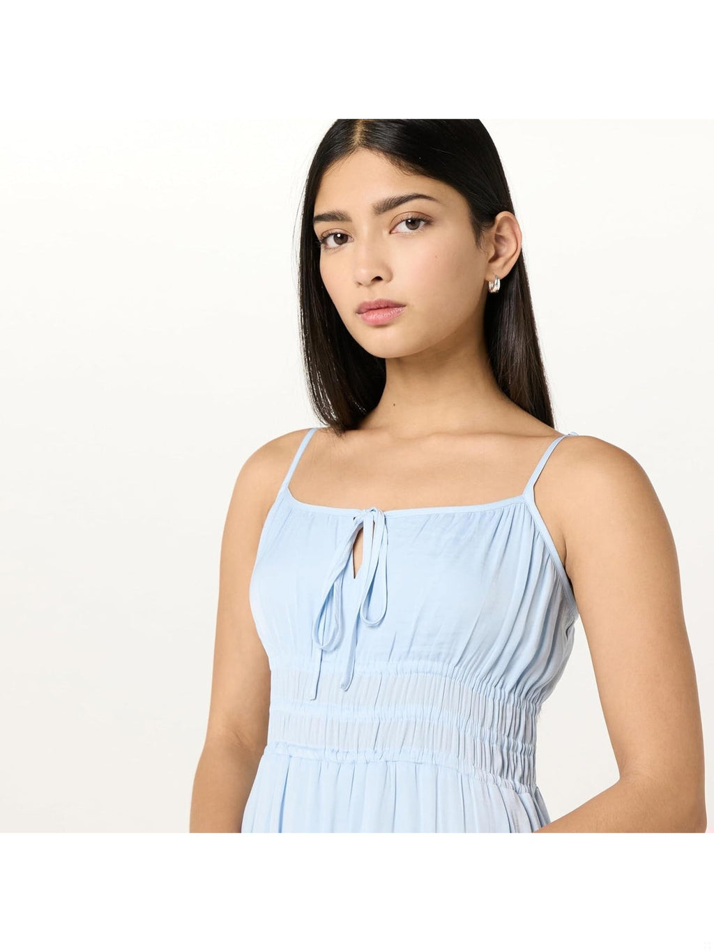 THE DROP Tavia Rochie maxi cu imprimeu in straturi-elastice femei