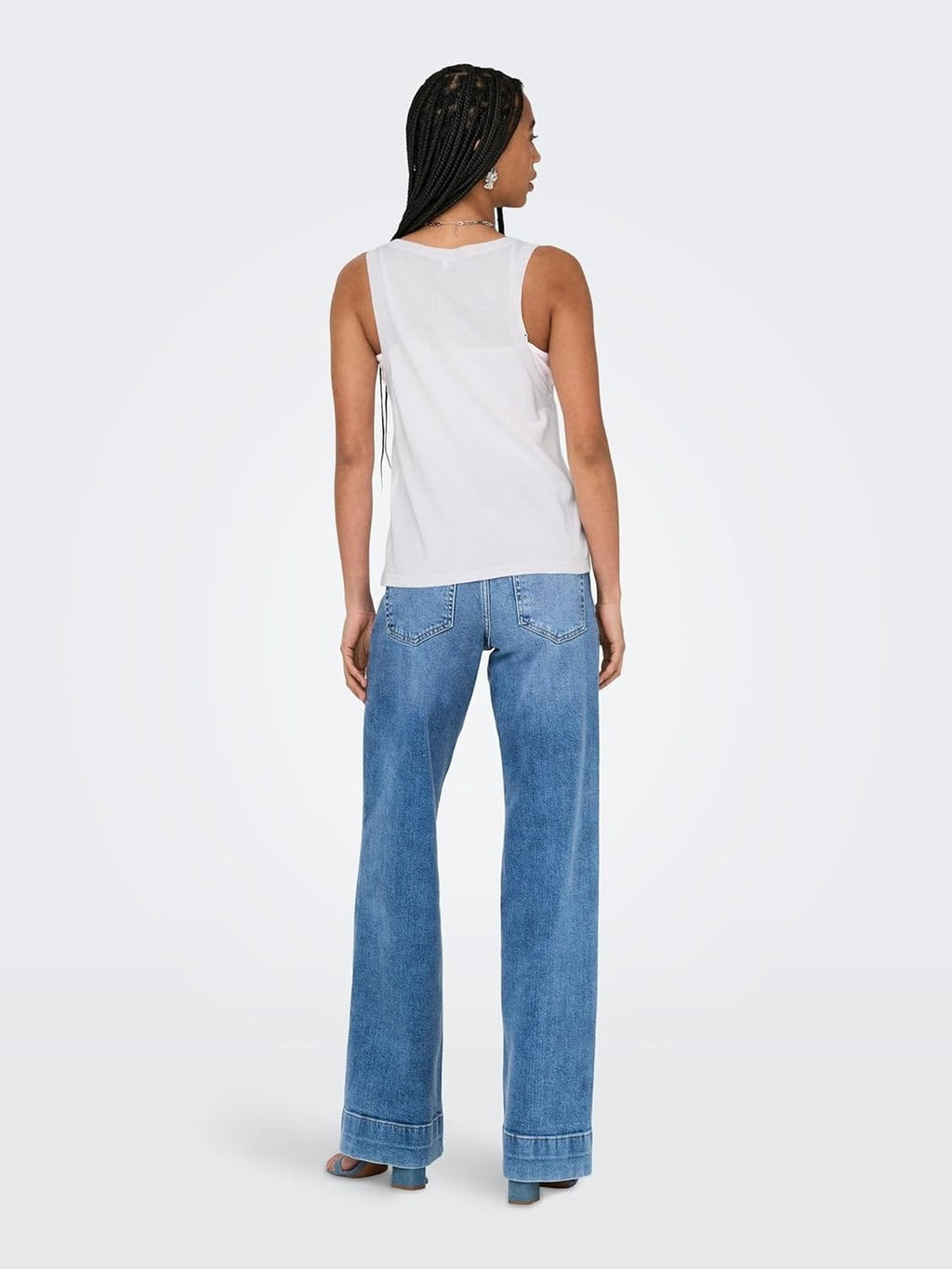 VESTA ONLY Onlantonia SL Knt alb femei