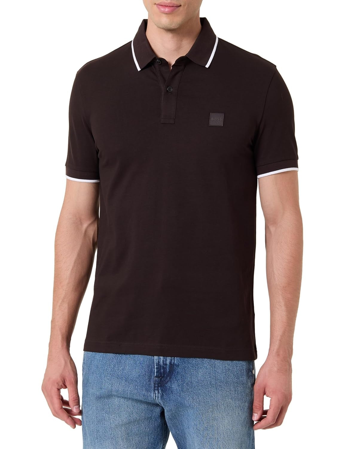 BOSS Tricou polo Passertip barbati