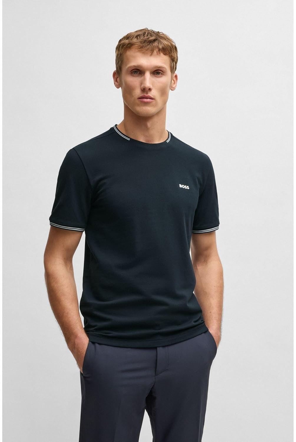 BOSS Tricou Taul barbati