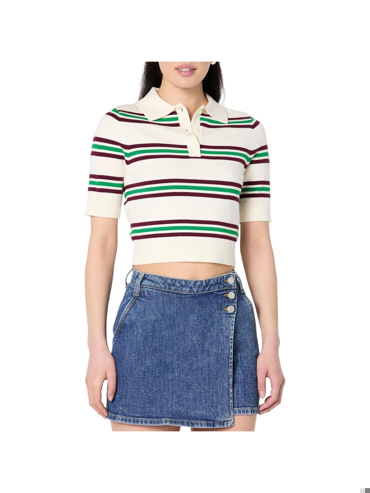 THE DROP Gero Tricou polo cu maneca scurta femei