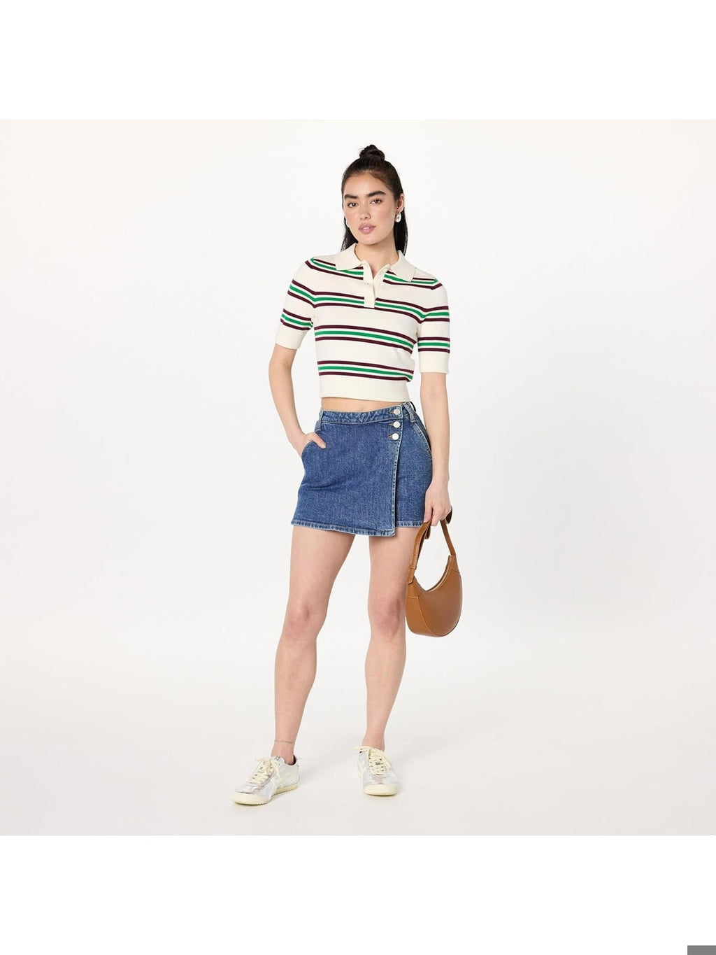 THE DROP Gero Tricou polo cu maneca scurta femei