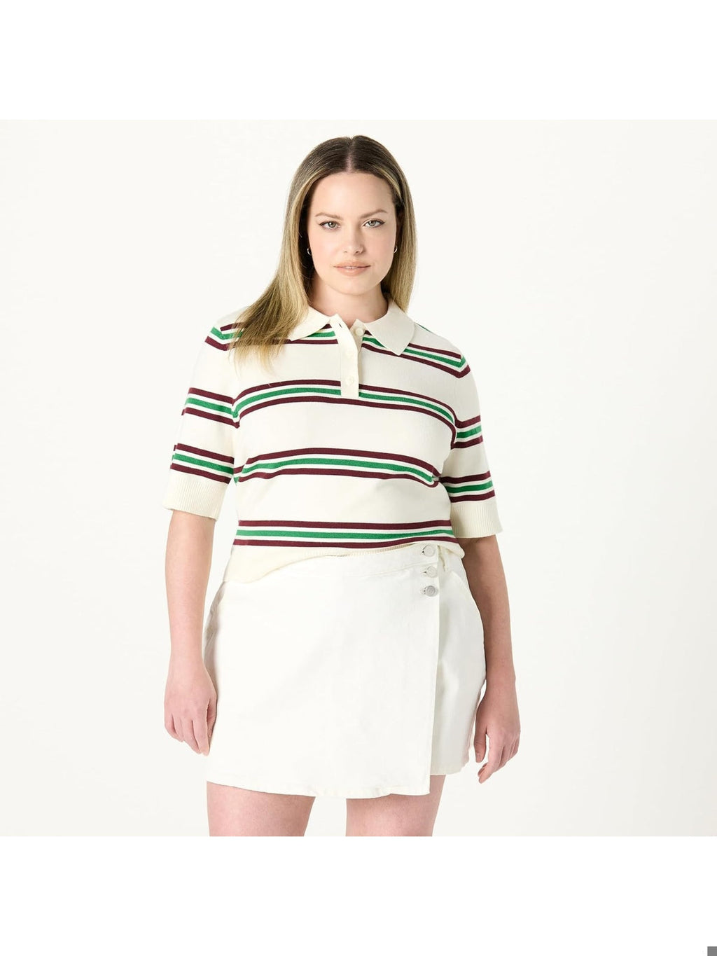 THE DROP Gero Tricou polo cu maneca scurta femei