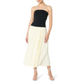 THE DROP Rochie maxi Lillian fara bretele femei
