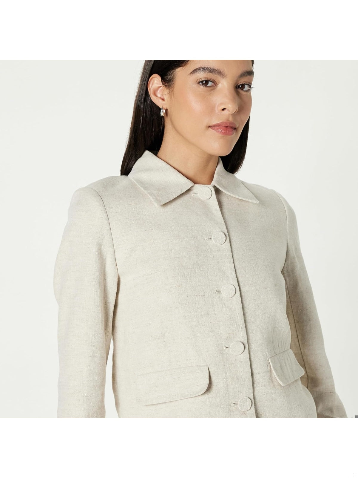 THE DROP Myra Jacheta de dama cu buzunare negru