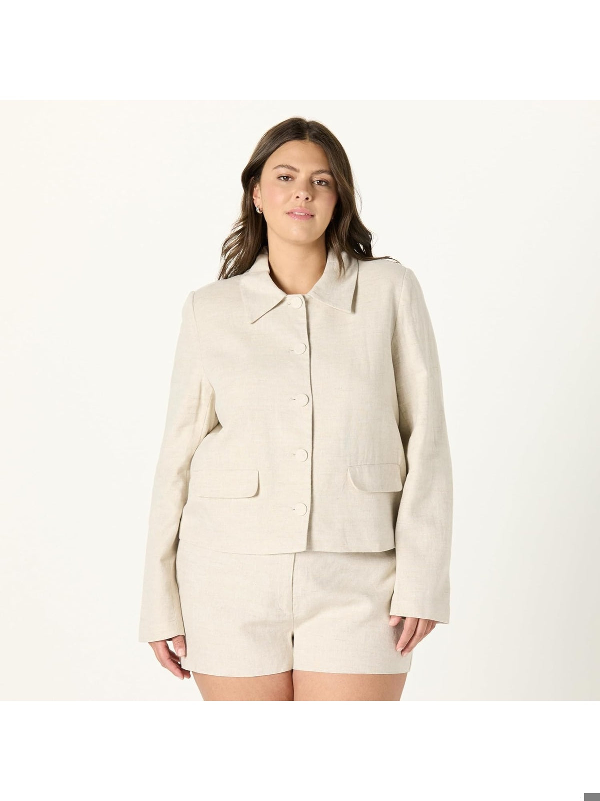 THE DROP Myra Jacheta de dama cu buzunare negru