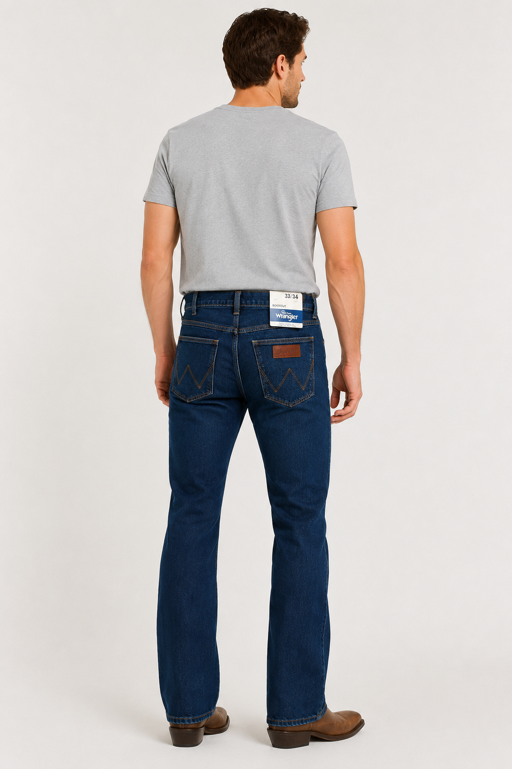 Blugi Wrangler Jacksville Bootcut Classic Blue