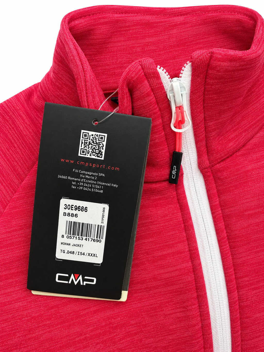 CMP Fleece Stretch Performance Damă – Jachetă Polar cu Fermoar