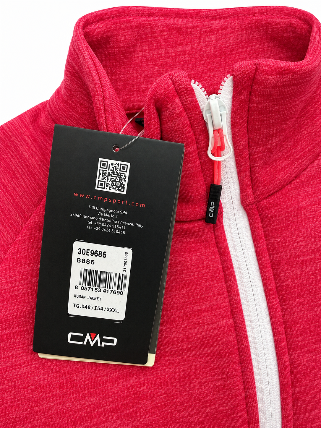 CMP Fleece Stretch Performance Damă – Jachetă Polar cu Fermoar