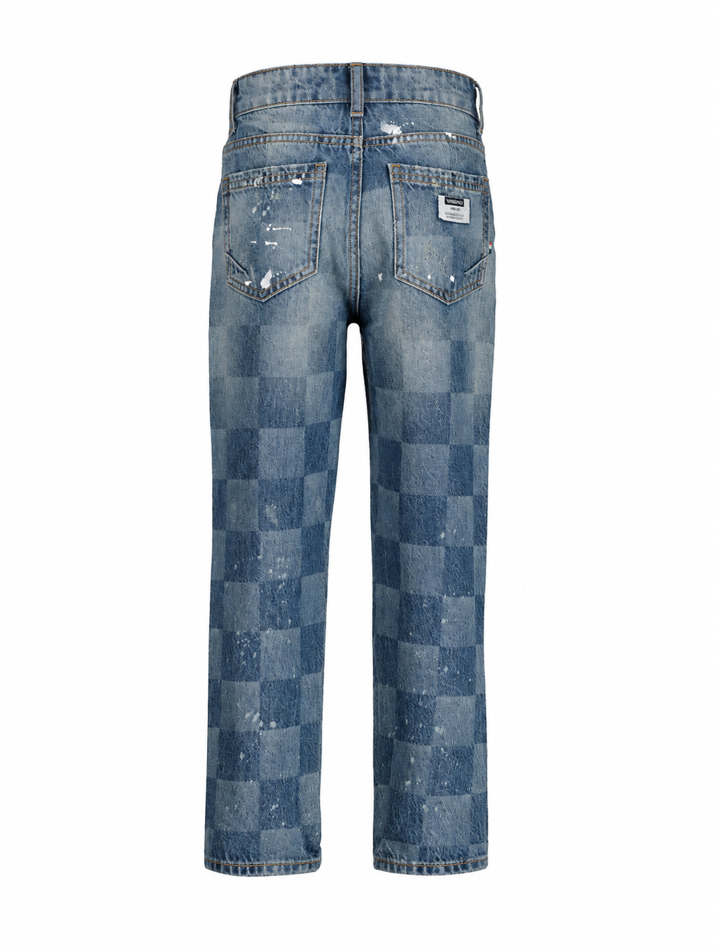 Blugi băieți Vingino Castiano Tinted Blue, Straight Fit