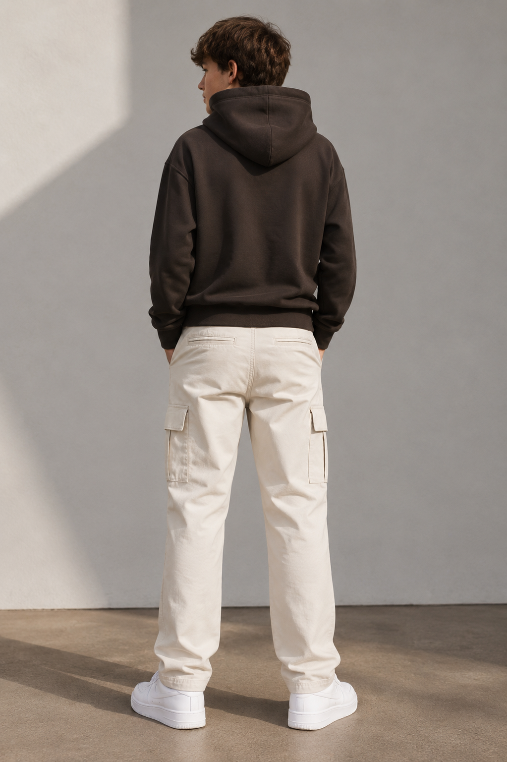 Pantaloni Cargo Jack & Jones Junior Kane Barkley – Moonbeam
