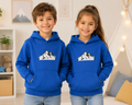 Hanorac copii Jack & Jones Mountain Logo cu glugă