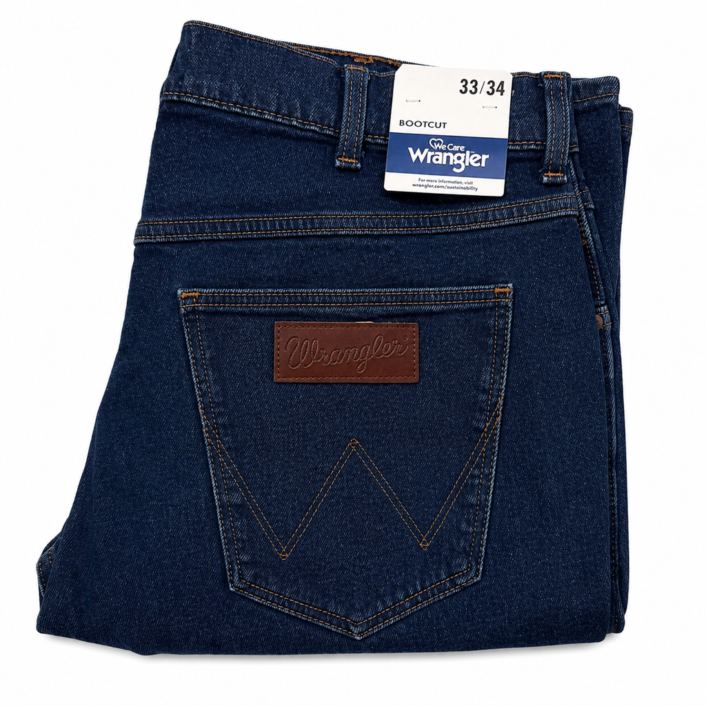Blugi Wrangler Jacksville Bootcut Classic Blue